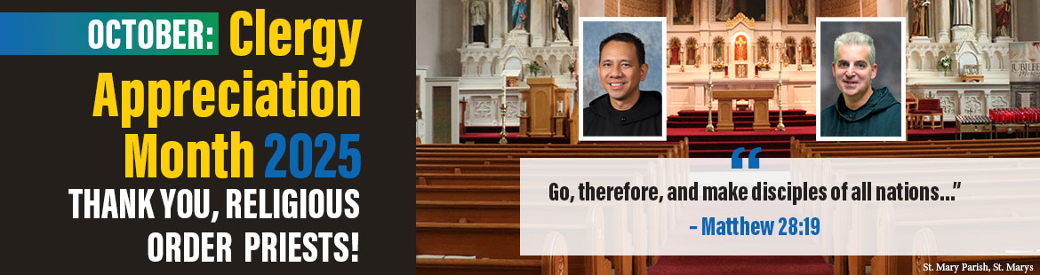 Clergy Appreciation Month (religious order priests)
