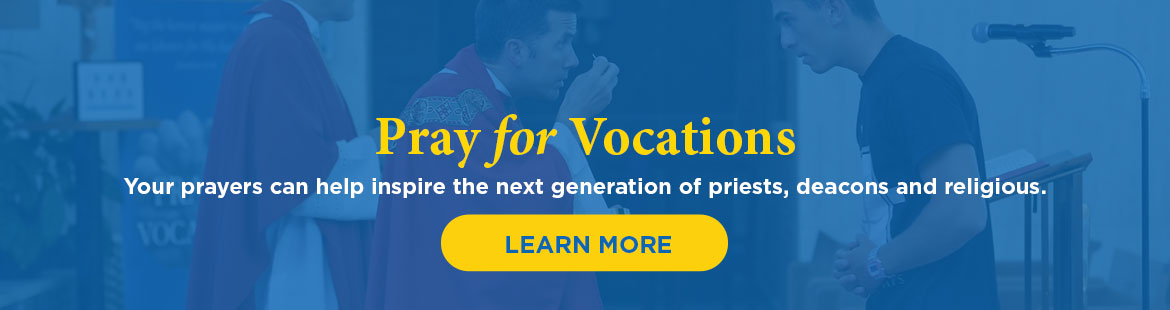 Pray for vocations