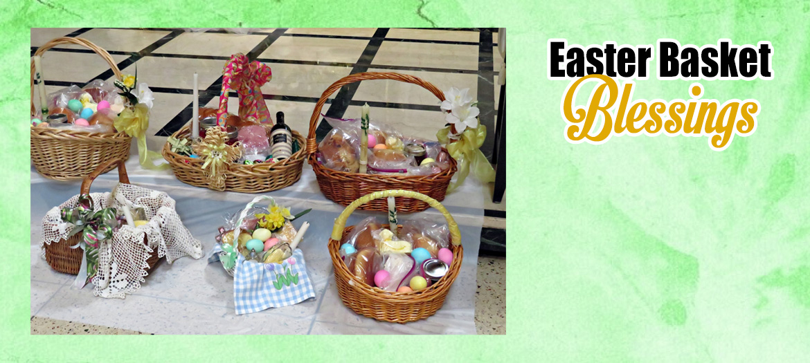 Easter Basket blessing graphic