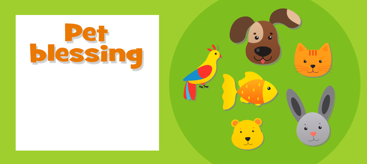 Pet Blessing Banner