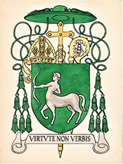 Bishop John E. Fitzmaurice coat of arms