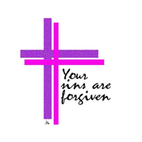 clip art: your sins are forgiven