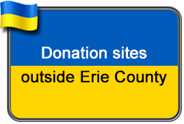 Donation sites outside Erie County