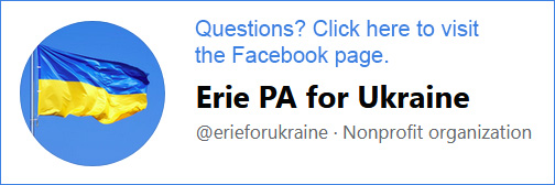 Facebook page for Erie PA for Ukraine